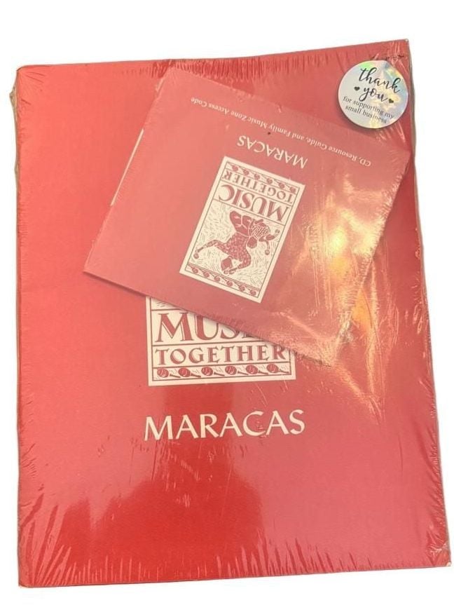 Music Together Maracas Songbook and CD Sealed 3