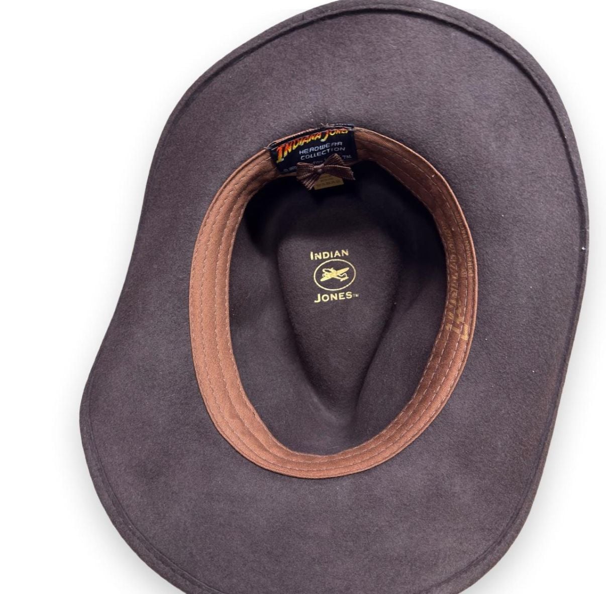 Indiana Jones Headwear Collection Fedora Hat Size Medium 4