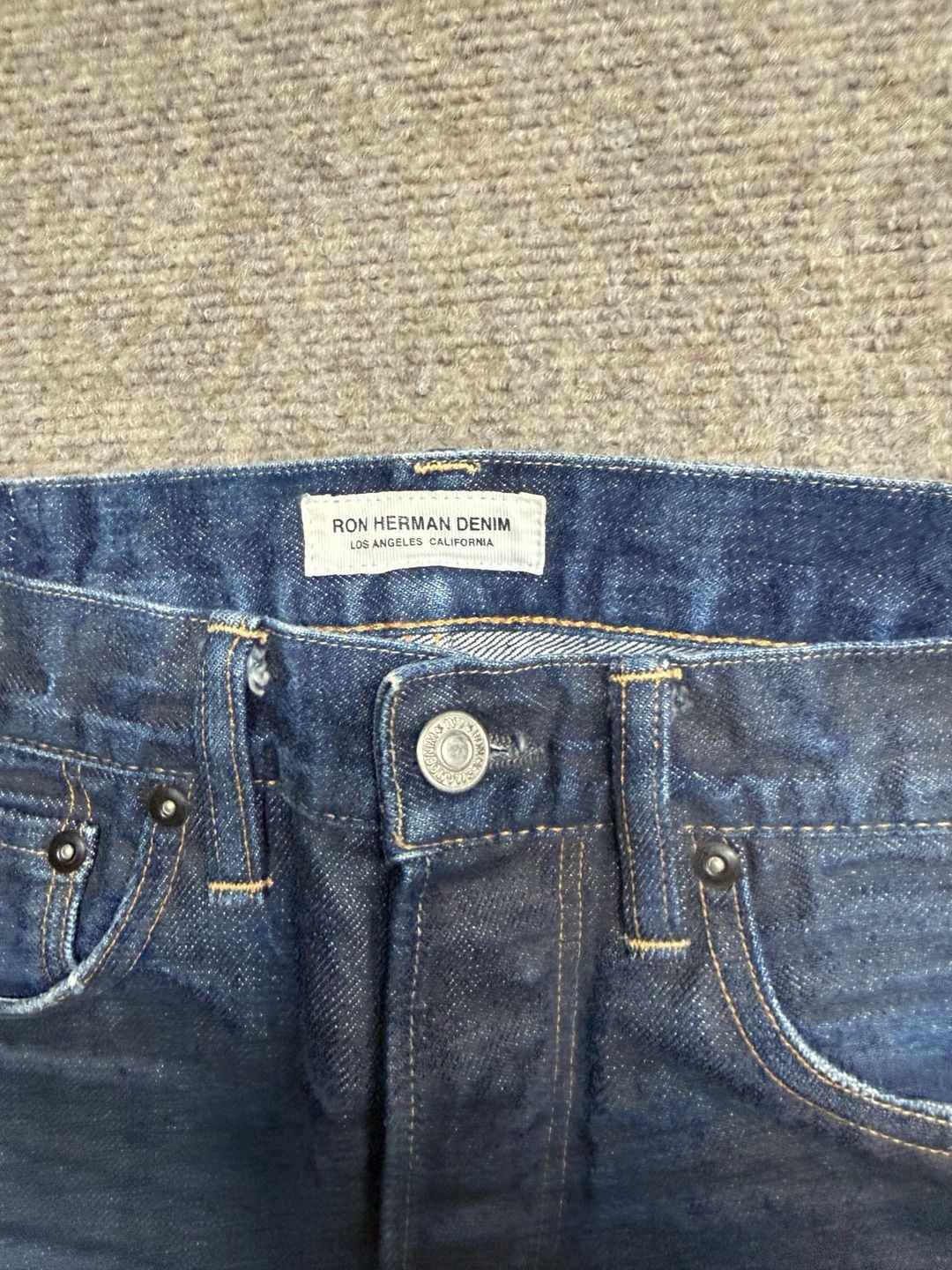 Ron Herman Denim Jeans Size 30 Blue Straight Leg 4