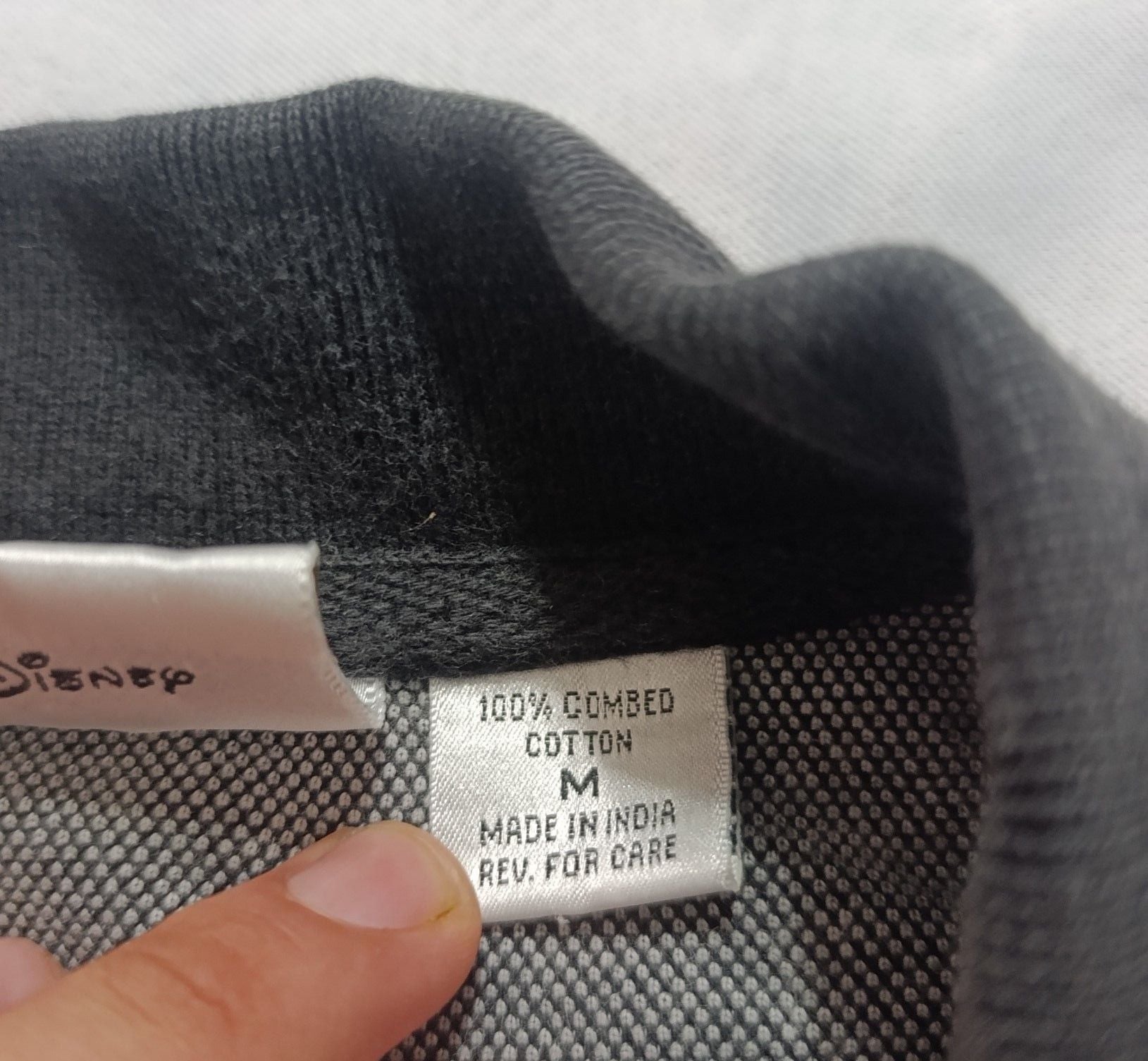 Walt Disney World 2000 Polo Shirt Size M Gray Black 6