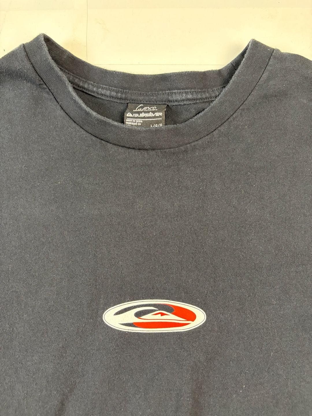 Quiksilver Griffin Colapinto Long Sleeve Shirt Black Size L (OF) 8