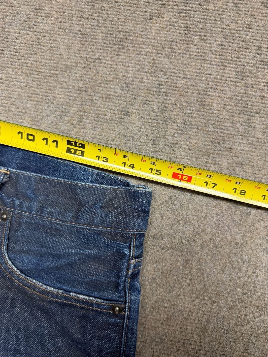 Ron Herman Denim Jeans Size 30 Blue Straight Leg 7