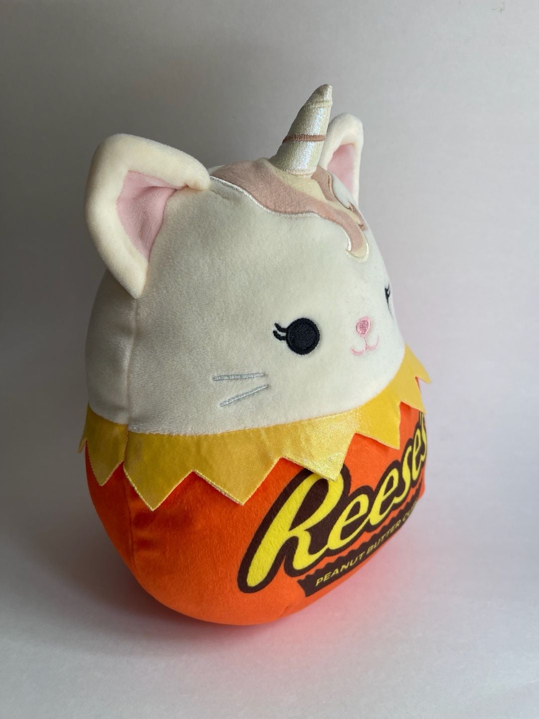 Squishmallows Reese's Peanut Butter Cups Cat Unicorn Plush Toy 10 Inch 5