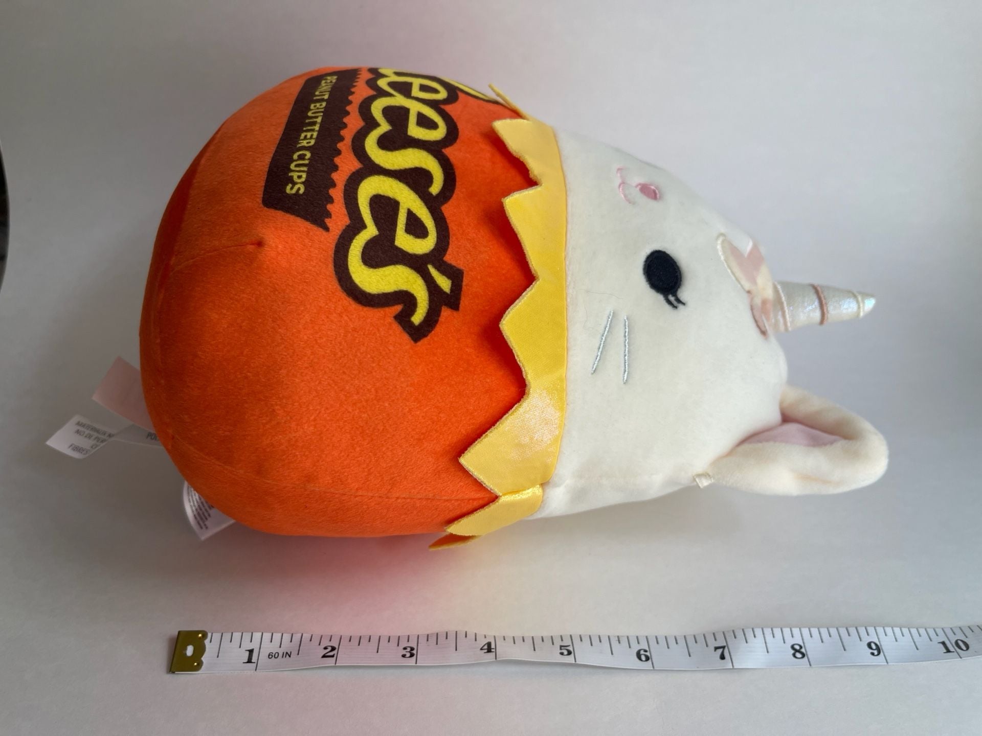 Squishmallows Reese's Peanut Butter Cups Cat Unicorn Plush Toy 10 Inch 6