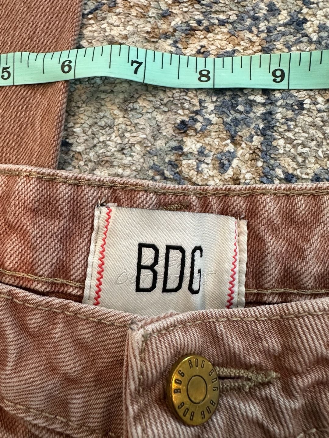 BDG Cowgirl Jean Size 29 Brown Denim Straight Leg Pants 3