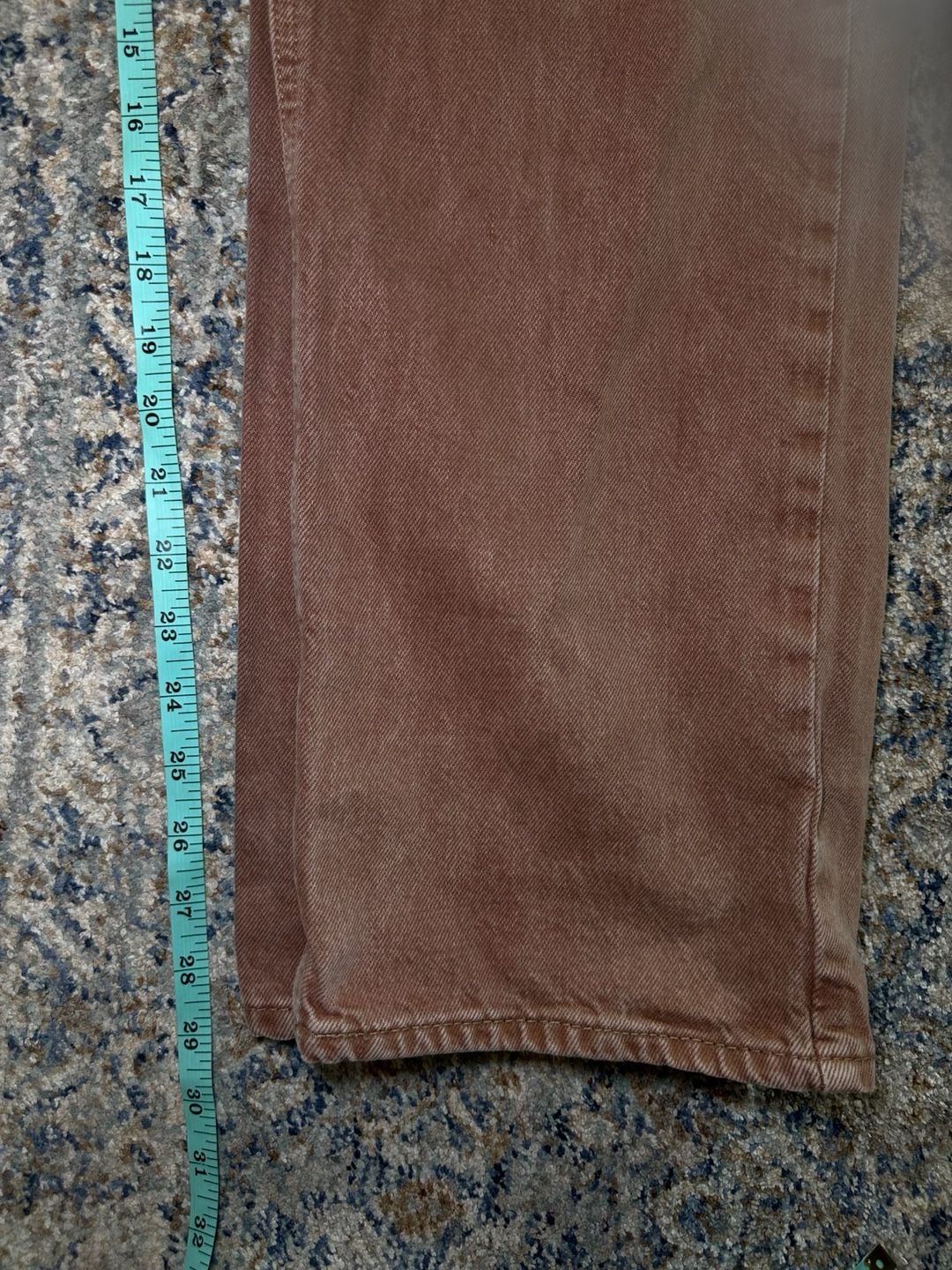 BDG Cowgirl Jean Size 29 Brown Denim Straight Leg Pants 7