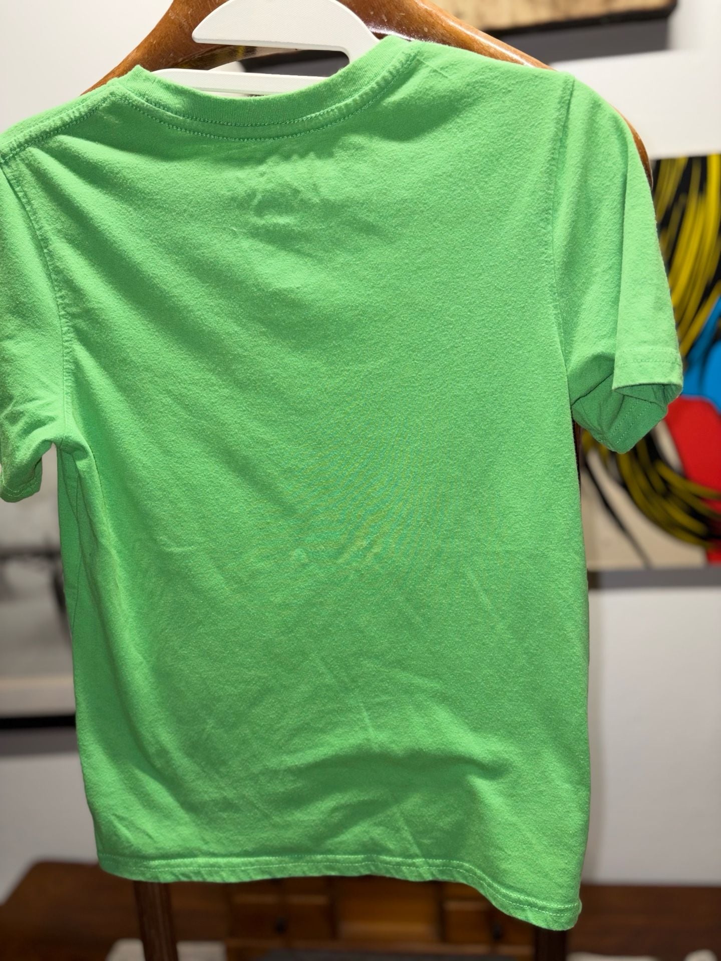 Marvel The Incredible Hulk T-Shirt Size L 10-12 Green 7