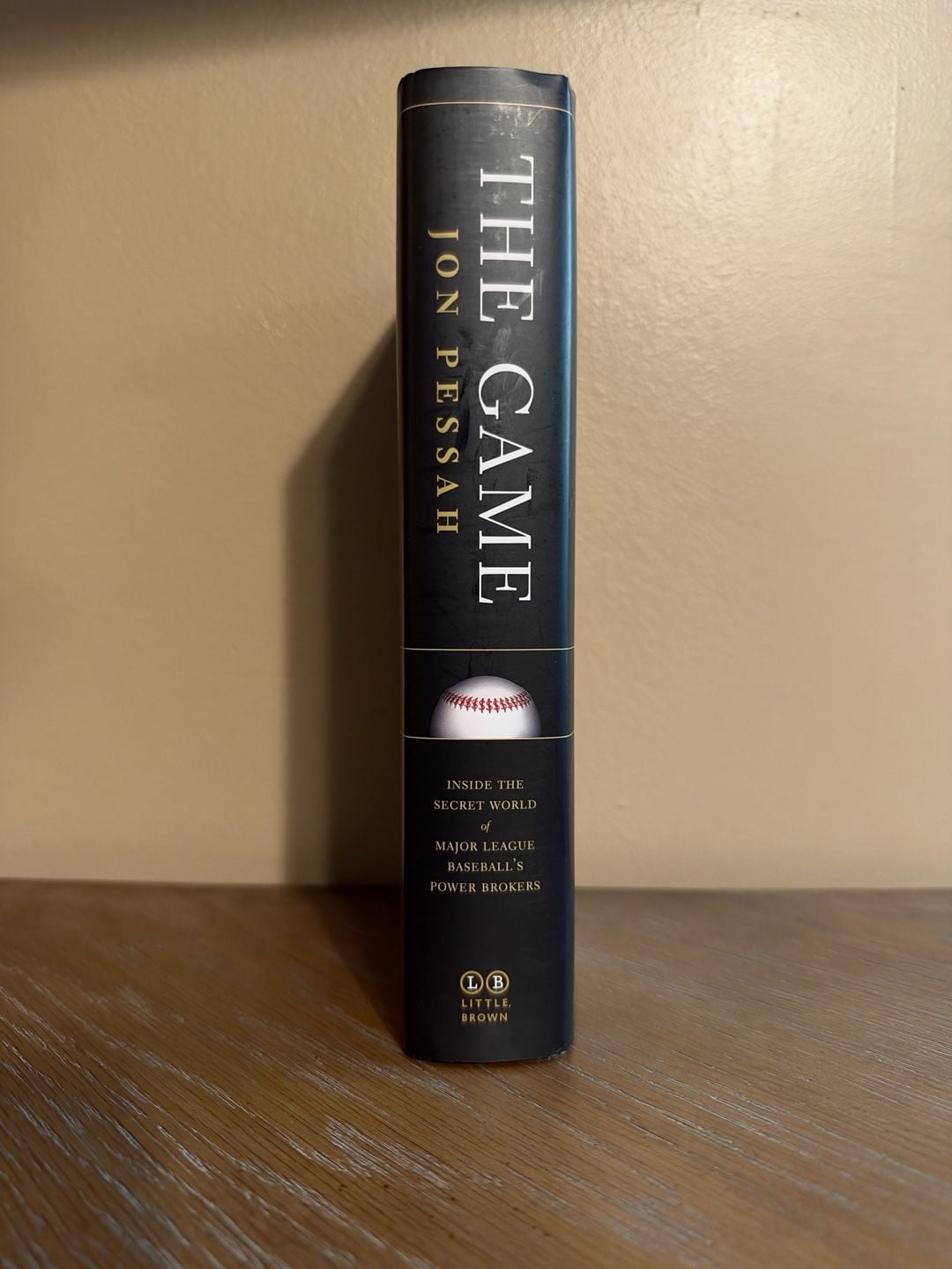 The Game Jon Pessah First Edition Hardcover 2015 MLB Baseball Power Brokers 4