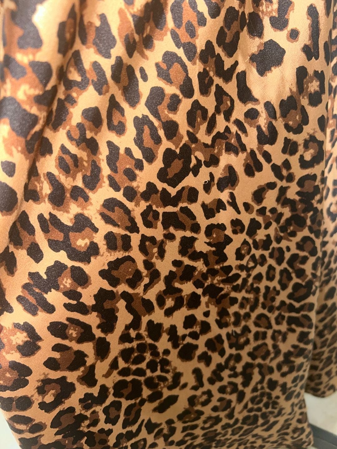 Leopard Print Satin Skirt and shirt 7