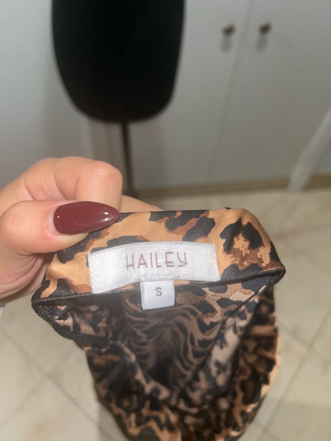Leopard Print Satin Skirt and shirt 21