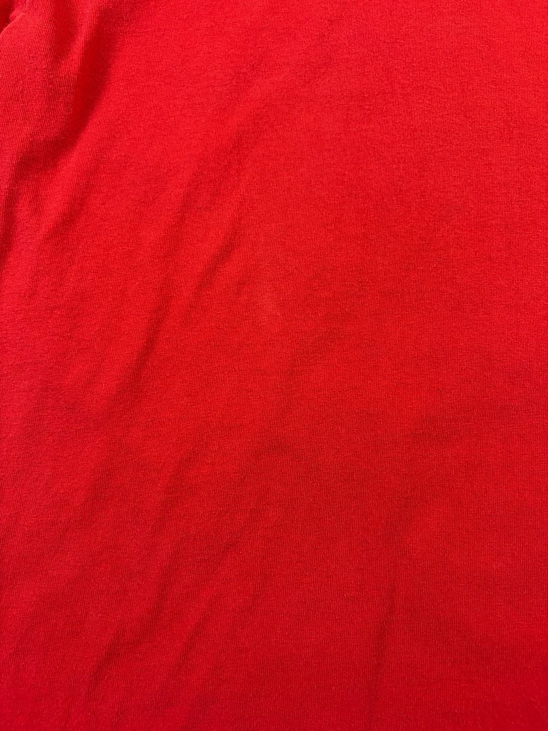Maui Built Long Sleeve Shirt Red Graphic Logo Print Size XL (OF) *cracking 10