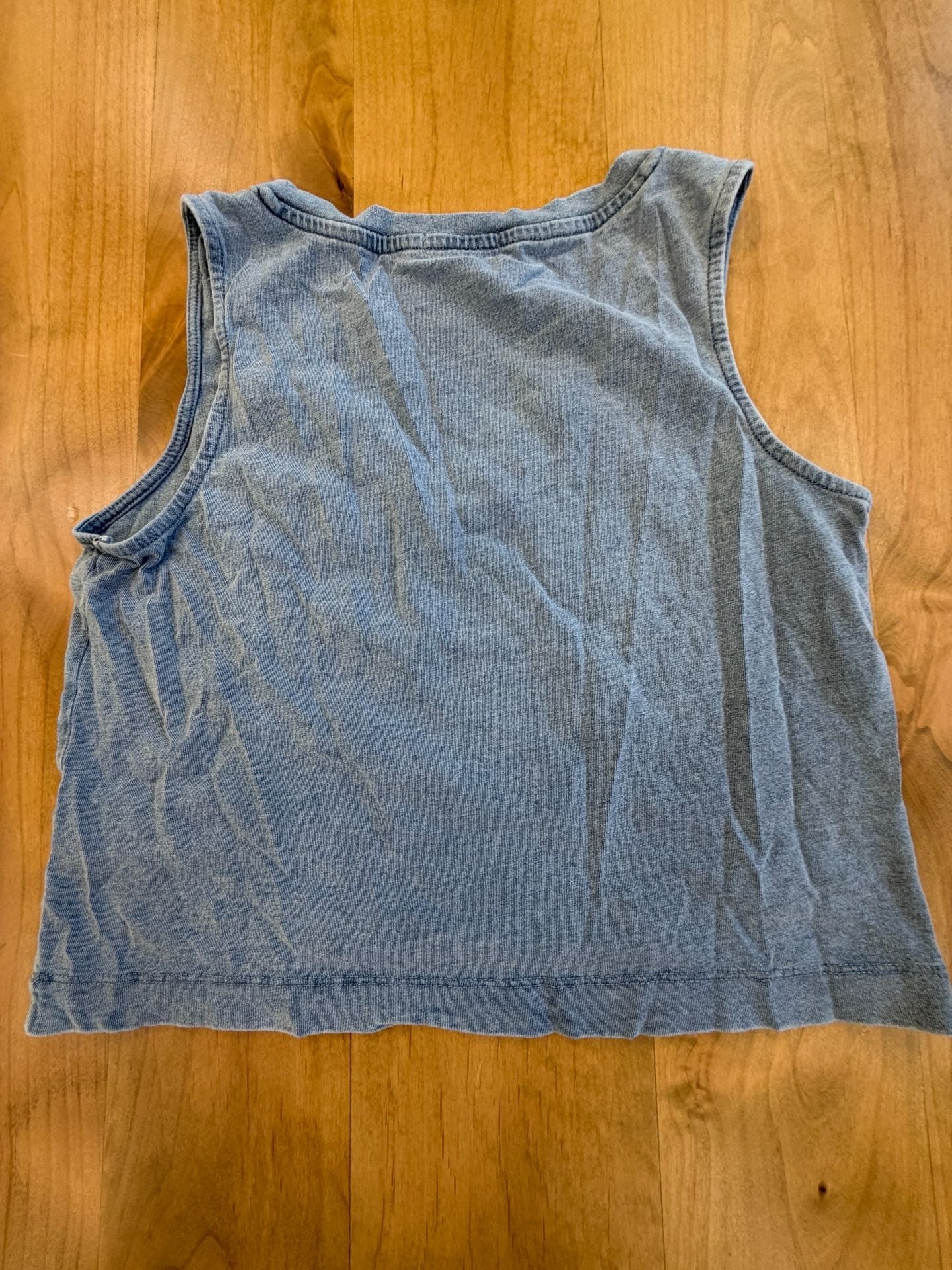 Z Supply V-Neck Tank Top Size S Blue Cotton 5