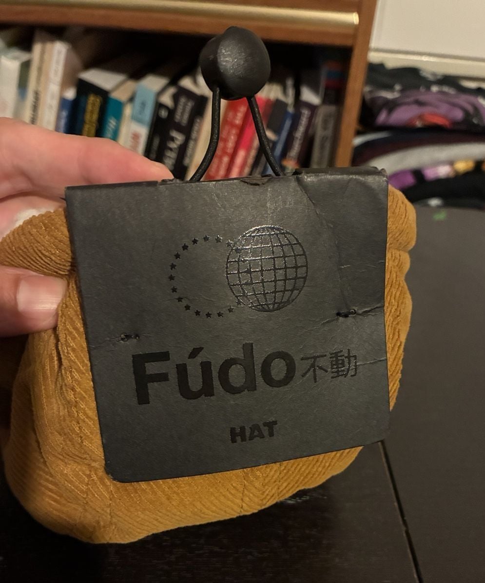 Fúdo Adventure Corduroy Sherpa Lined Hat Brown 6