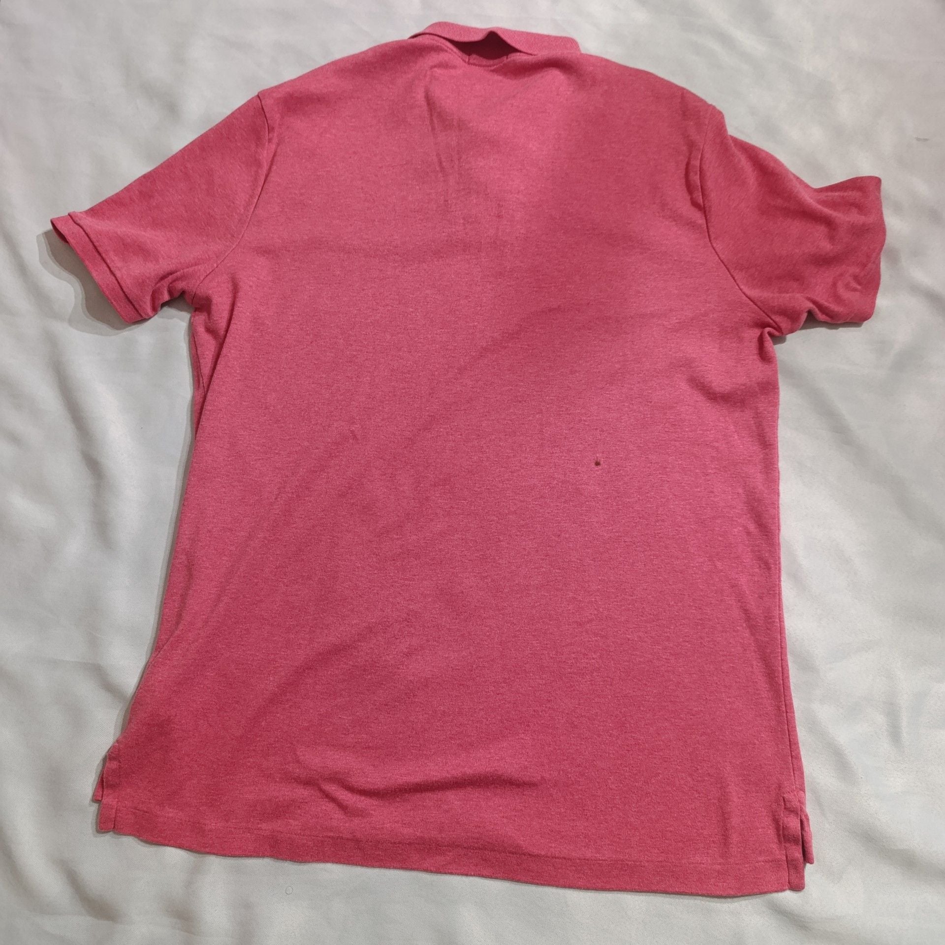 Polo Ralph Lauren Polo Shirt Size L Pink Cotton 7