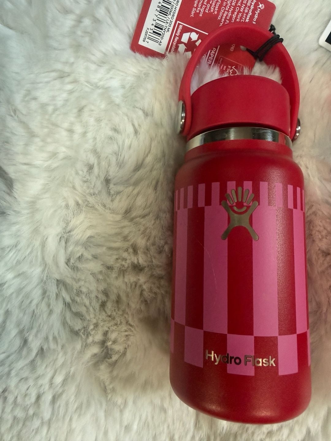 Hydro Flask Micro Hydro Water Bottle 6.7 oz Cherry Red 2