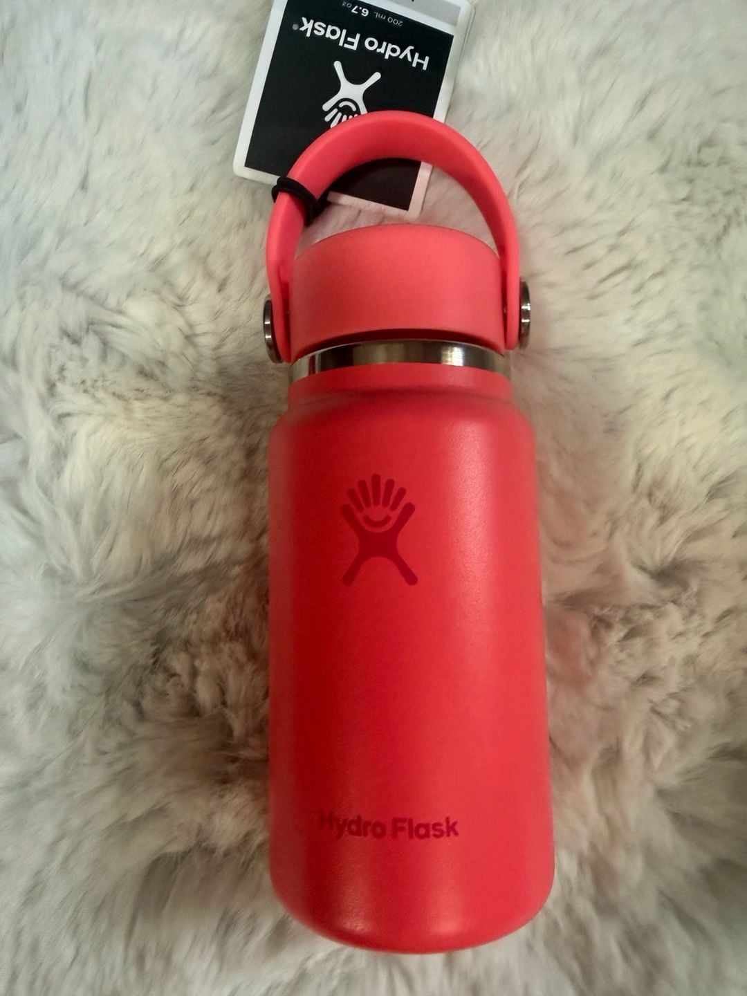 Hydro Flask Micro Hydro Water Bottle 6.7 oz Cherry Red 3