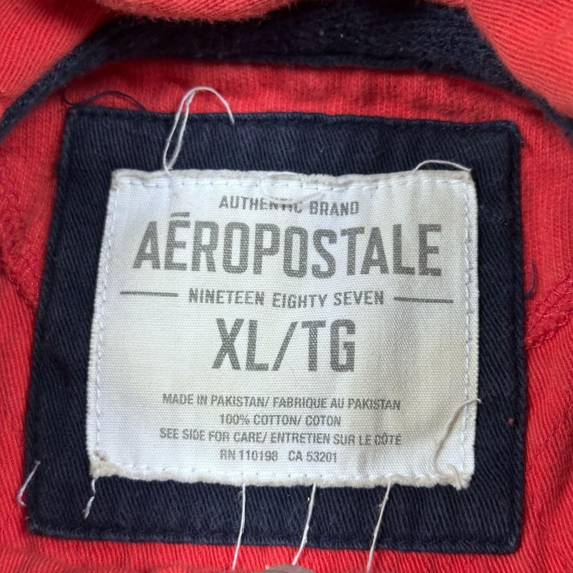 Aéropostale Size XL Orange Shirts for Men for sale 6