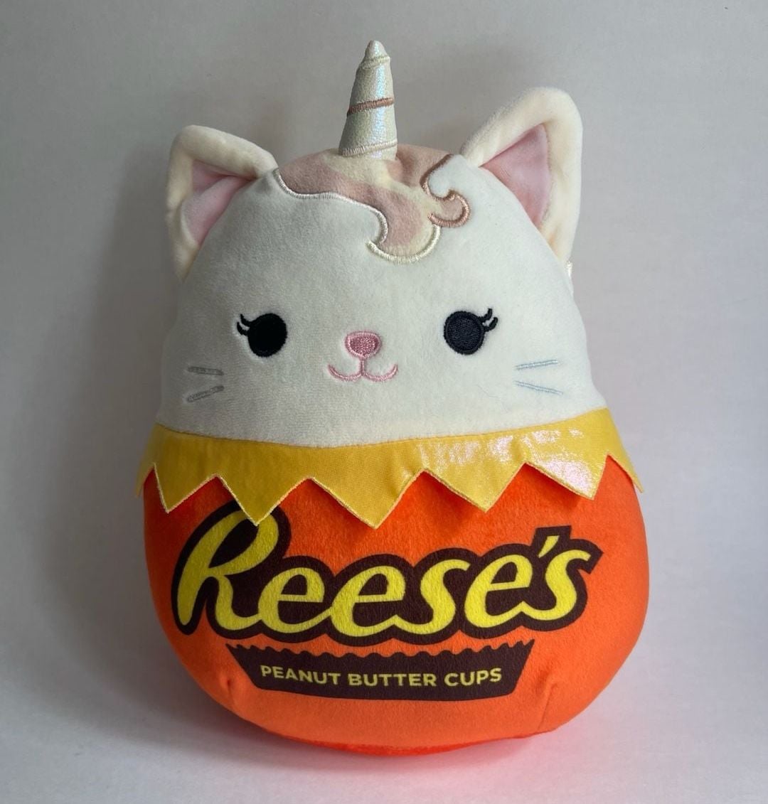 Squishmallows Reese's Peanut Butter Cups Cat Unicorn Plush Toy 10 Inch 1