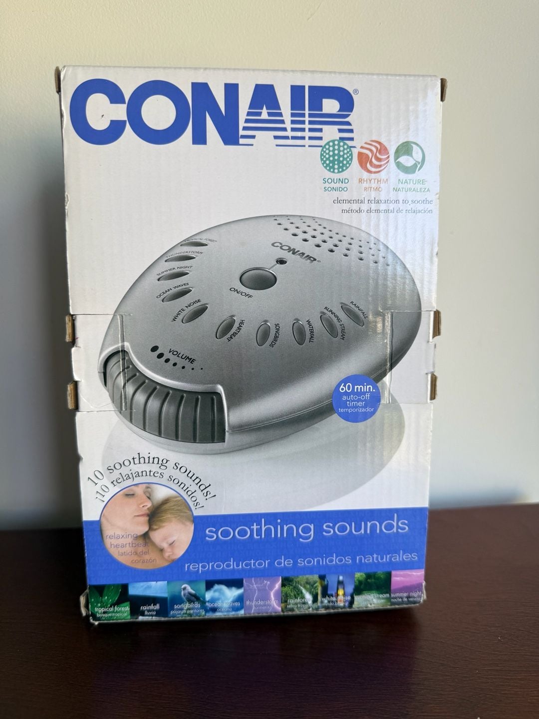 Conair Soothing Sounds Sound Machine SU1W 3