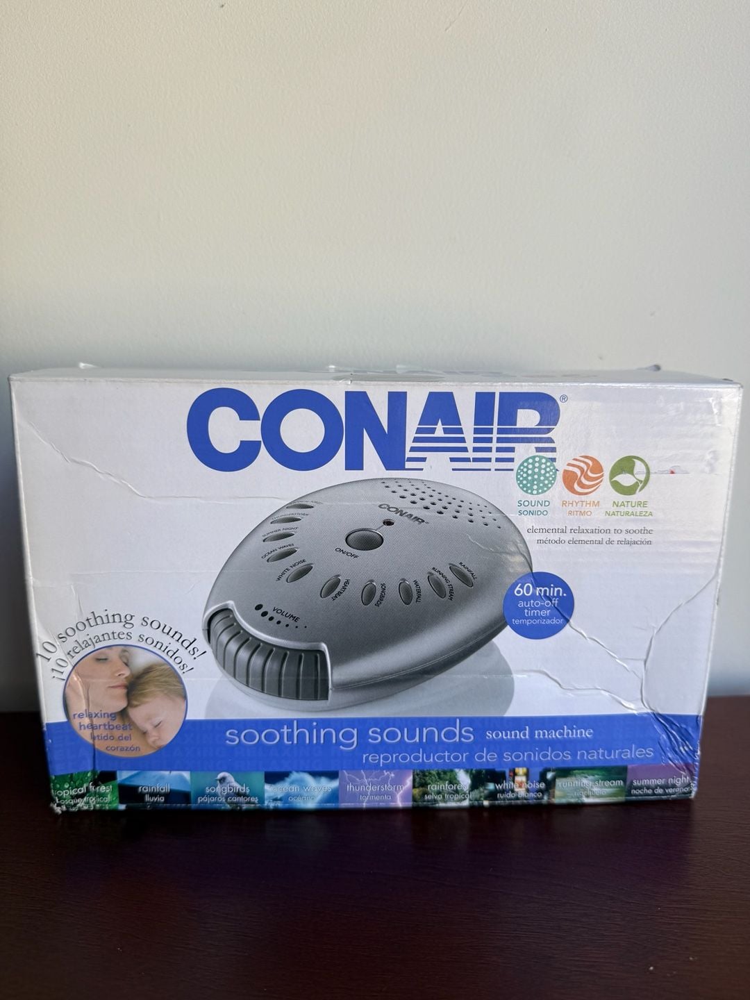 Conair Soothing Sounds Sound Machine SU1W 4