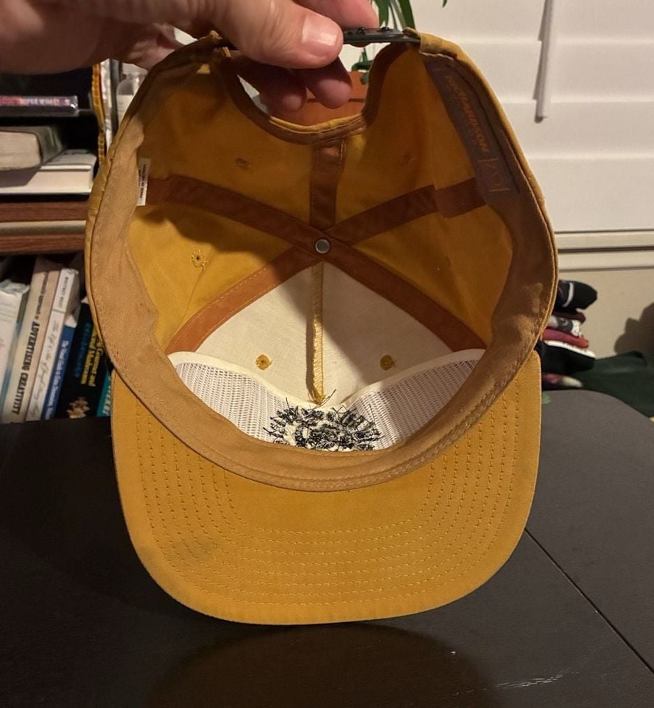 Richardson Goldwater Brewing Co Snapback Hat Yellow Black 5