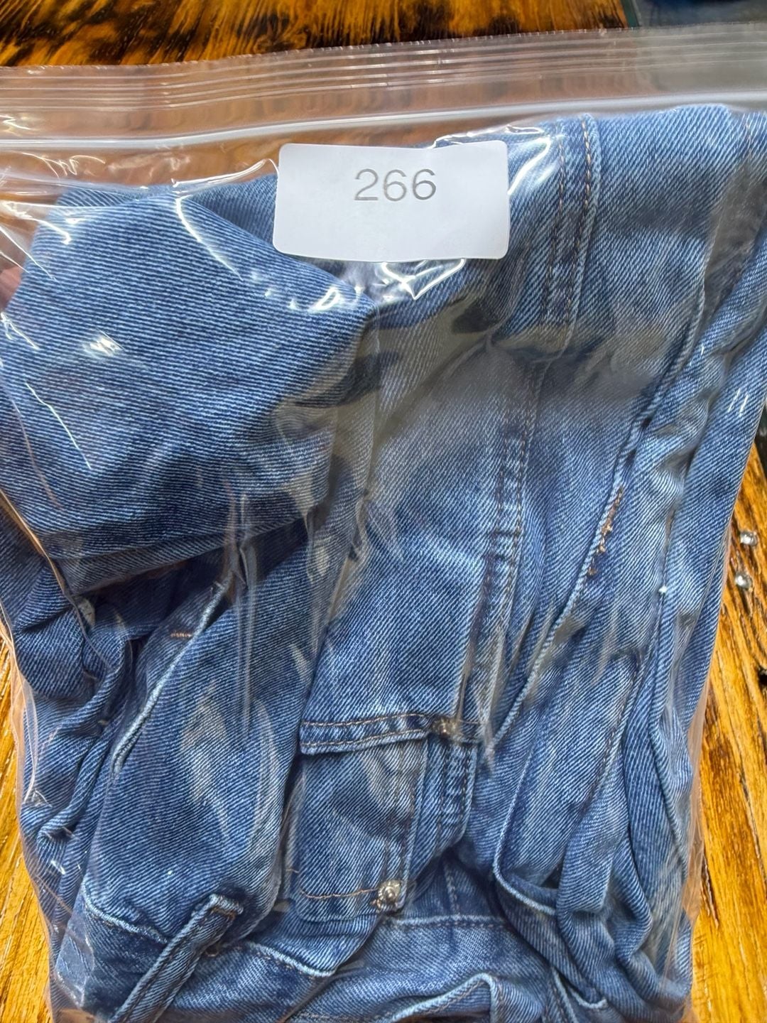 Denim Jeans Size 8 Blue Wide Leg Knee Paneled 7