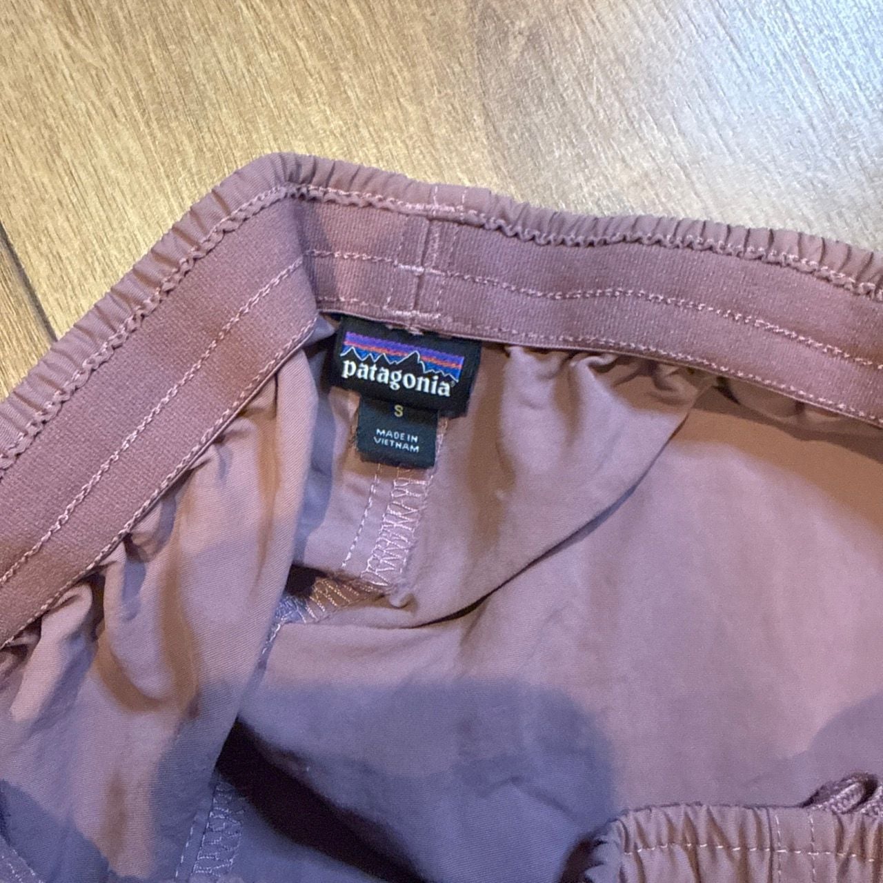 Patagonia Baggies Shorts Size S Mauve Pink 5