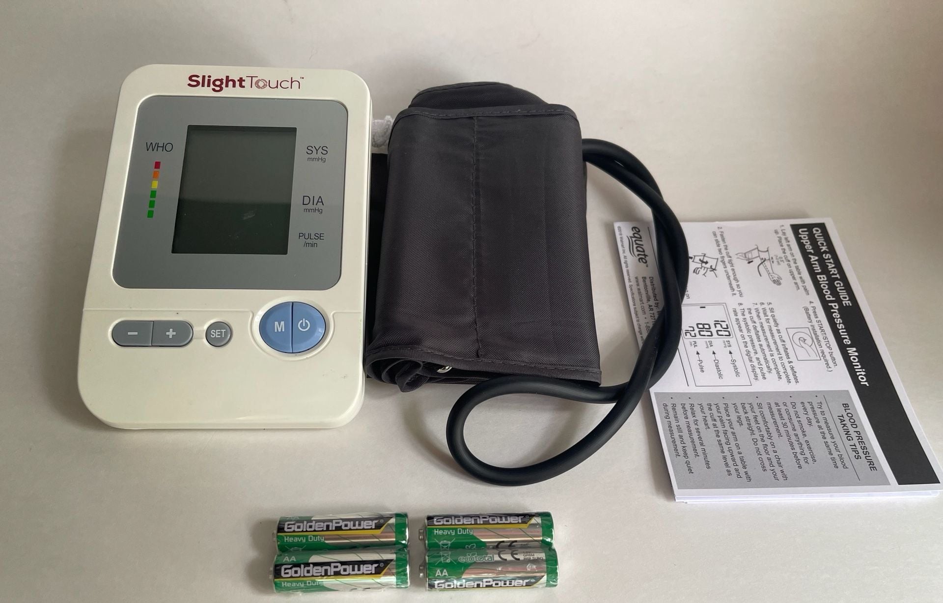 Equate 4000 Series Upper Arm Blood Pressure Monitor New in Box 5