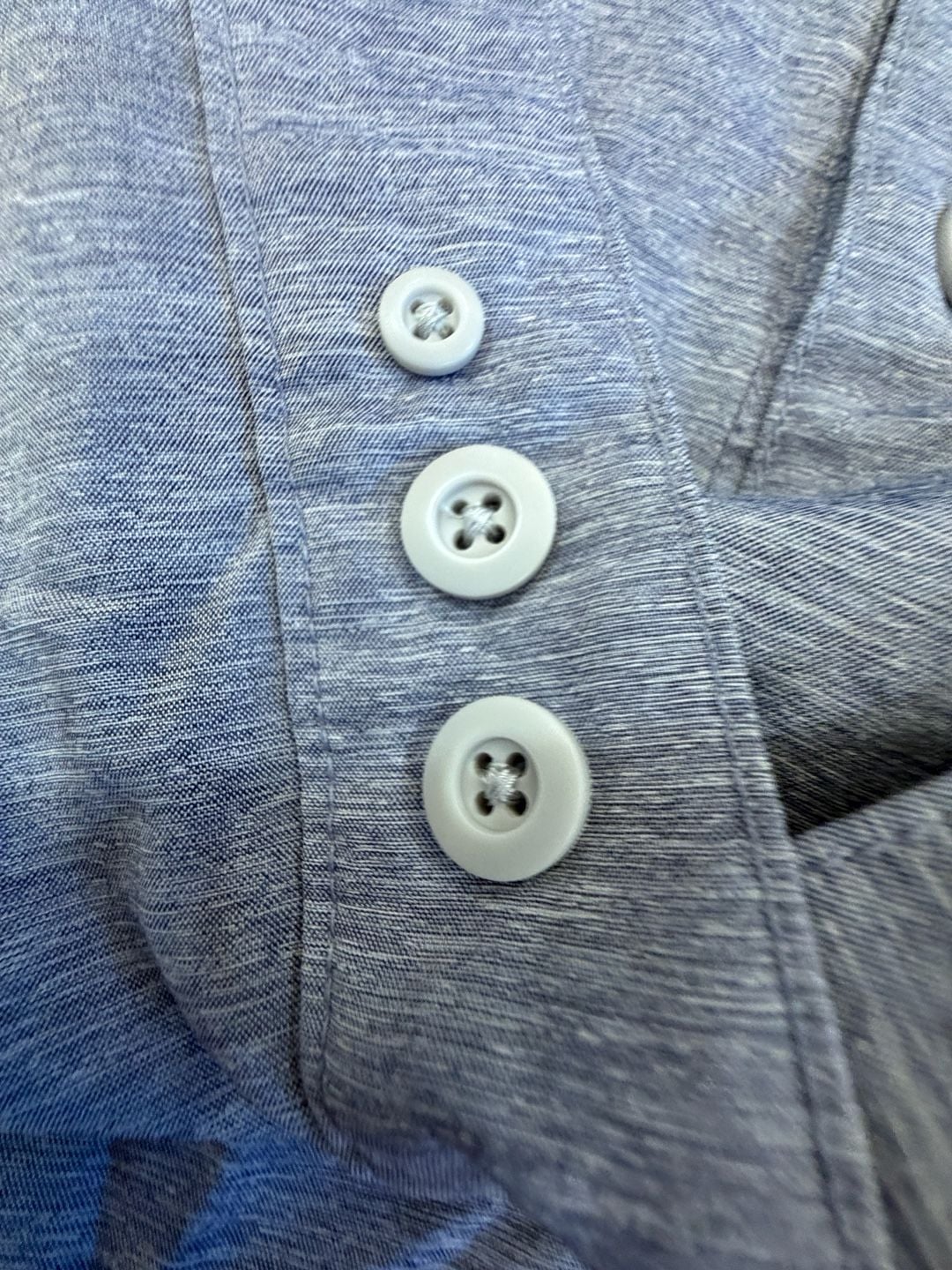 Habit Fishing Shirt Size 2XL Blue Button-Down Long Sleeve 7