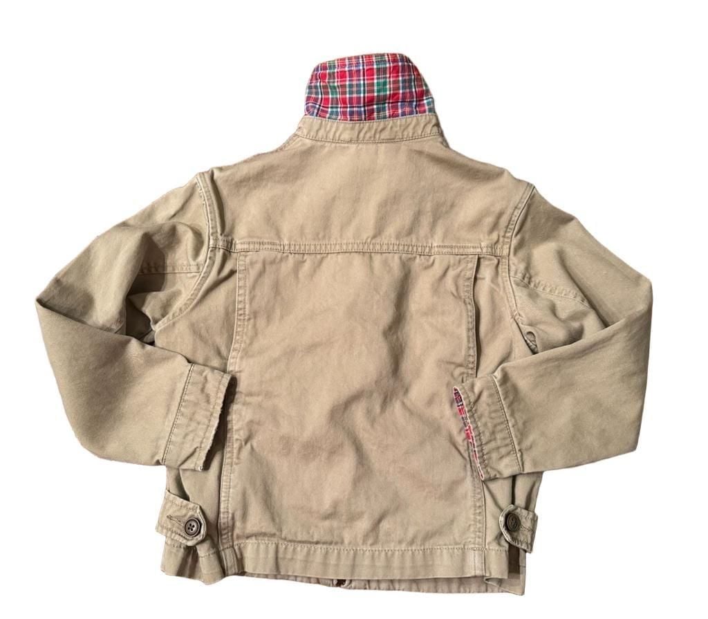 Ralph Lauren Polo Boy's Kid's Jacket Canvas size 6 Kahki h1601 6