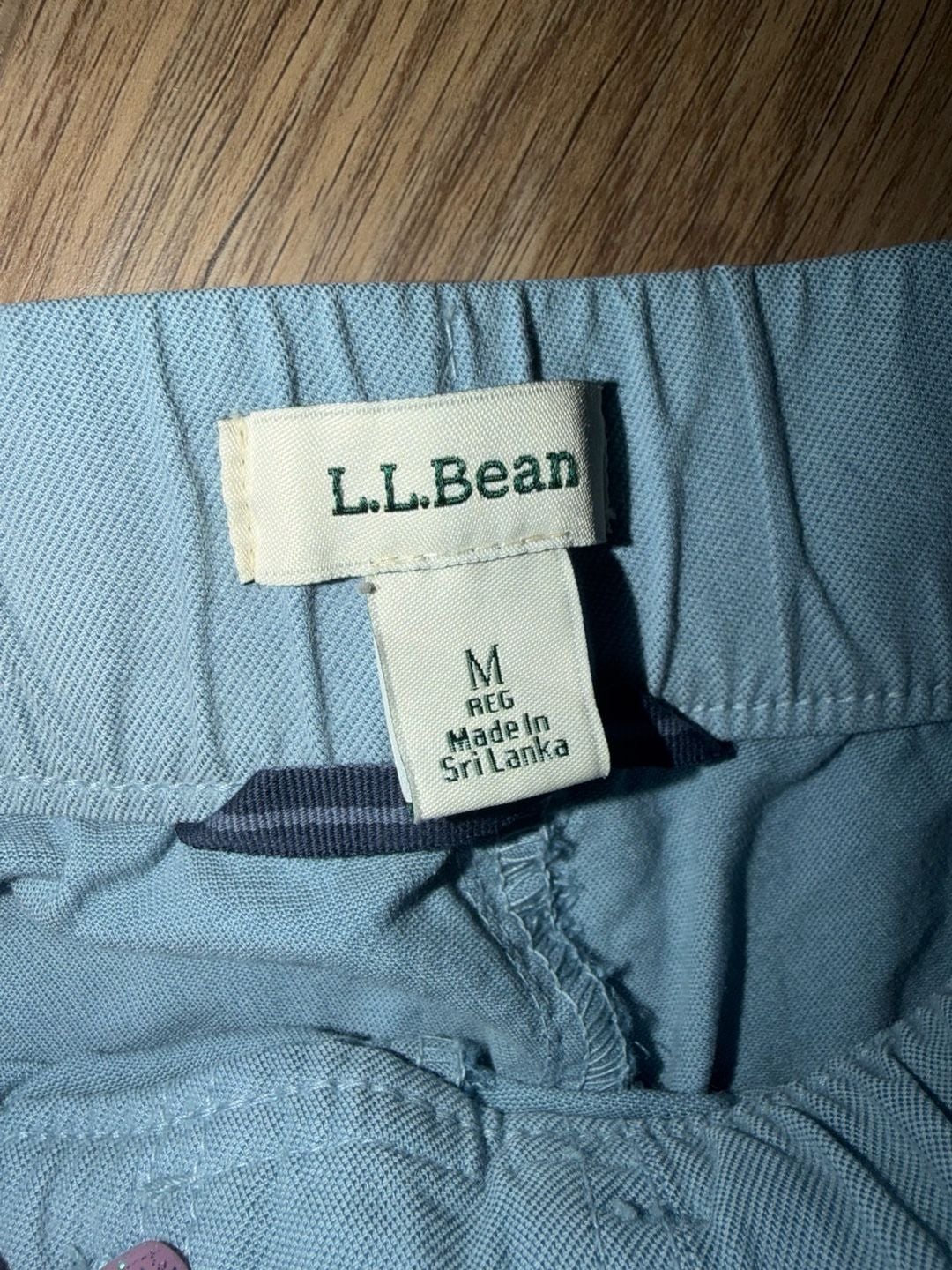 L.L.Bean Women's Sunwashed Cargo Pants, Blue-Gray, M Regular 9