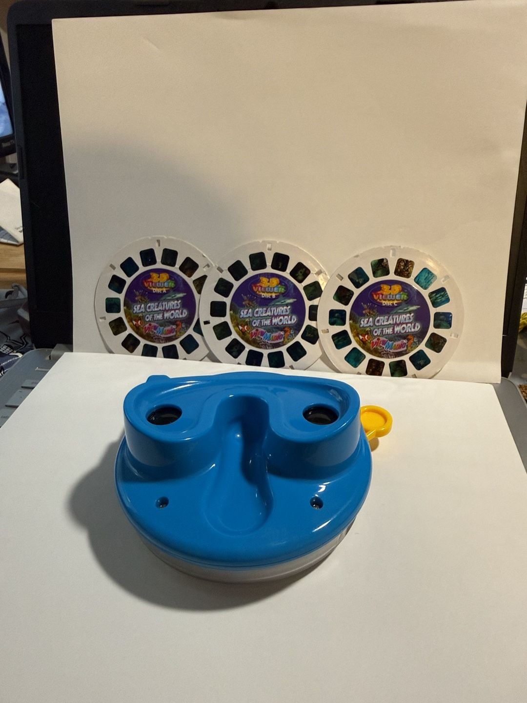 View Magic 3D Viewer Sea Creatures Of The World With Discs A B C 2