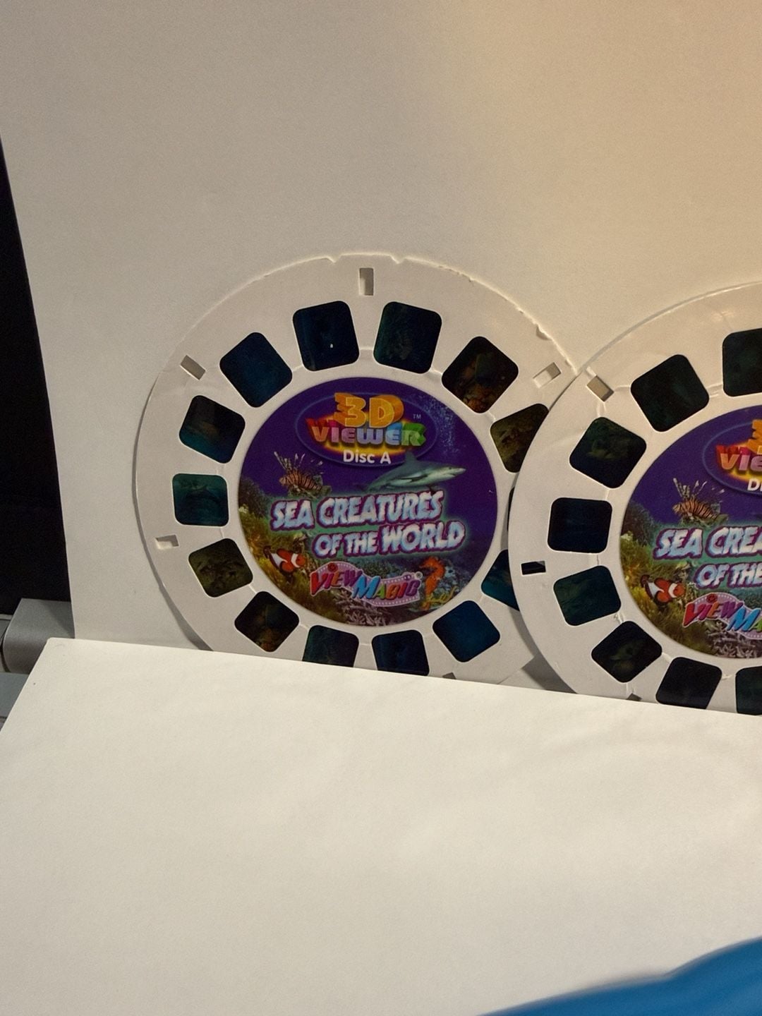View Magic 3D Viewer Sea Creatures Of The World With Discs A B C 3