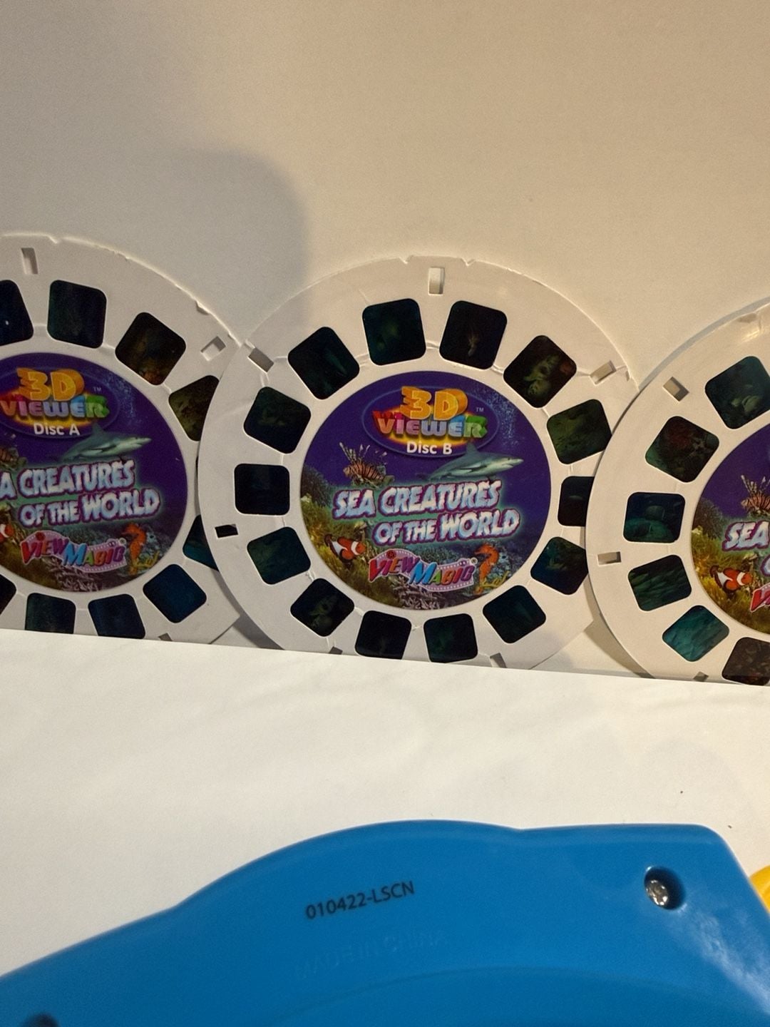 View Magic 3D Viewer Sea Creatures Of The World With Discs A B C 4