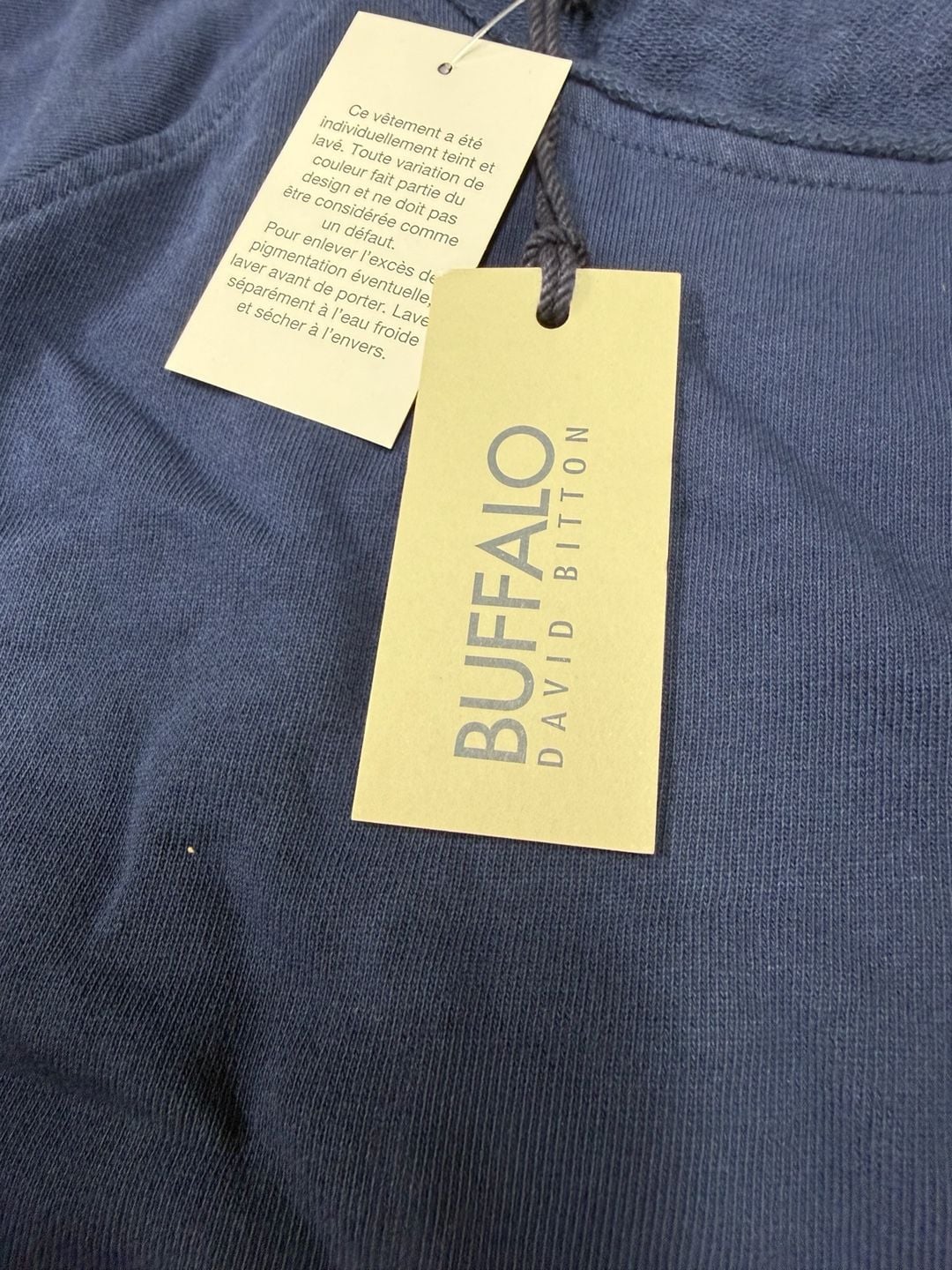Buffalo David Bitton Short Sleeve T-Shirt Size L Blue 100% cotton 7