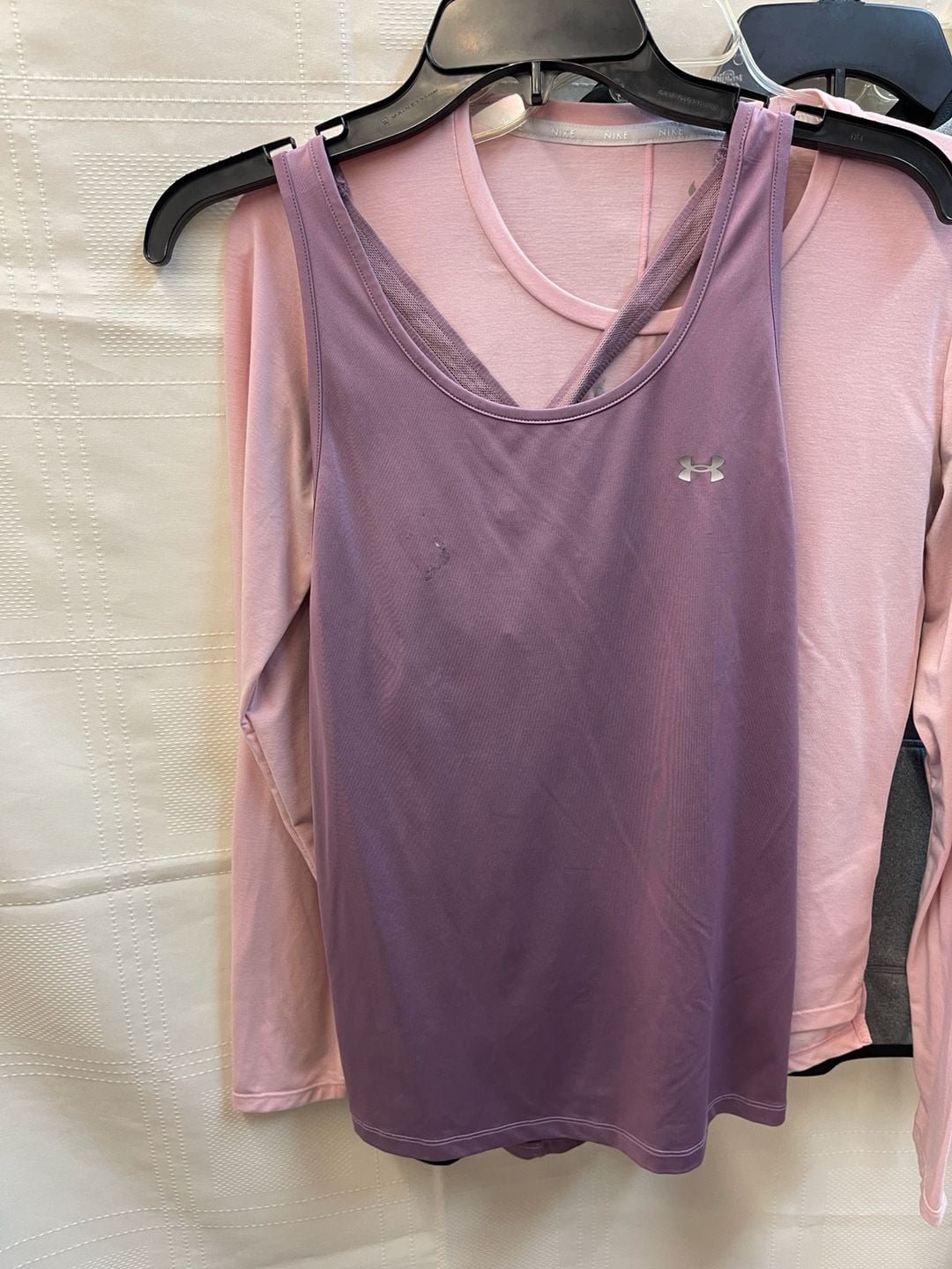 8pc Women’s XS 0-2 Nike Adidas Dri-FIT Logo Hoodie Tops Tanks Athletic Pants Shorts 9