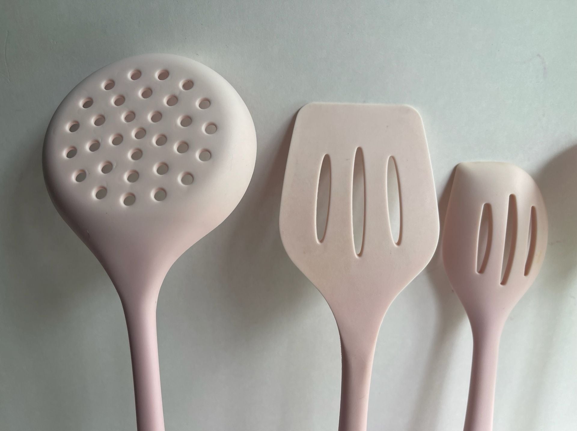 Silicone Kitchen Utensils Set 11 Piece Pink Cooking Tools Non Stick 4