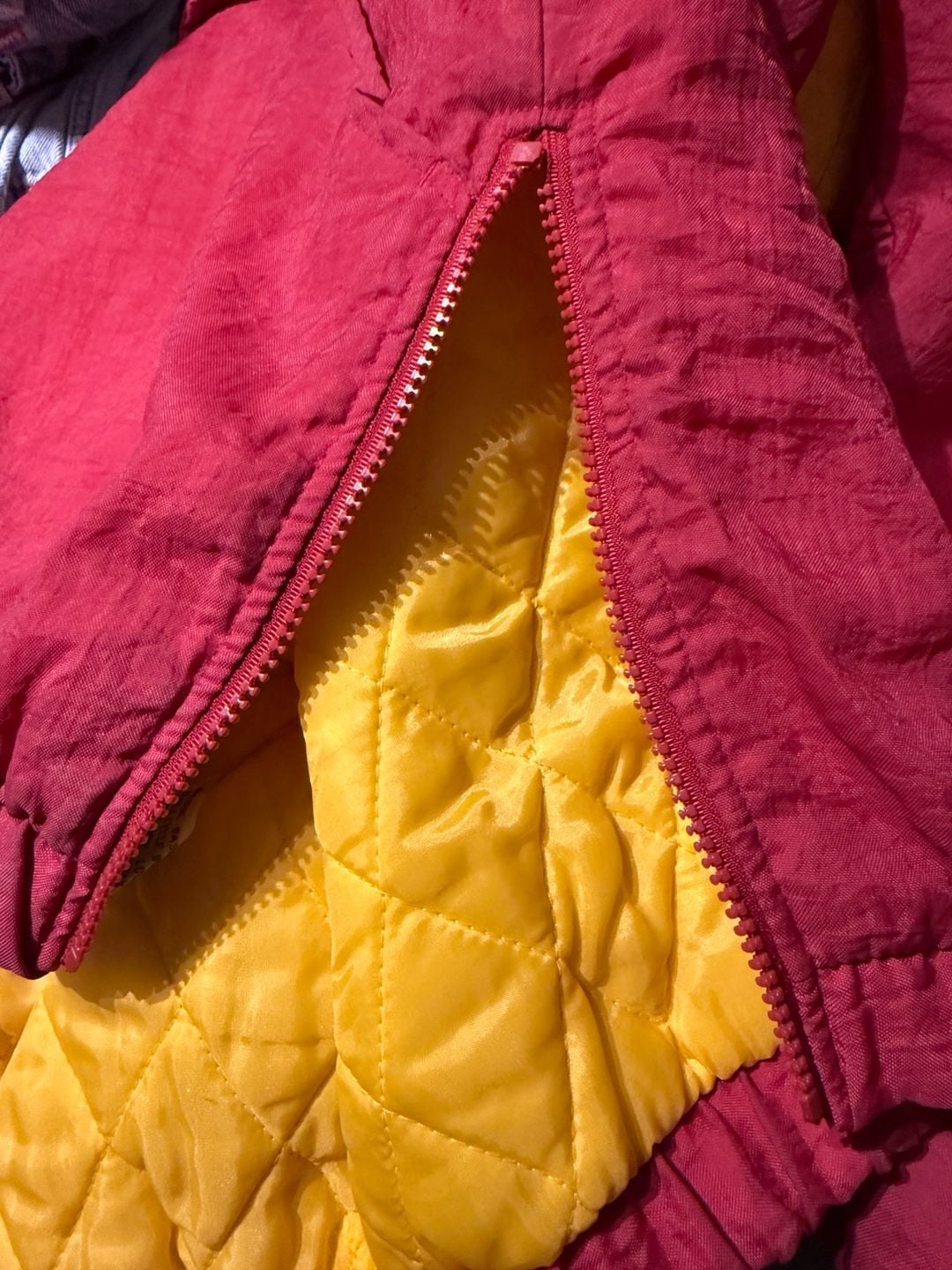 Starter NFL Washington Redskins Vintage Anorak Jacket Size M Burgundy 7