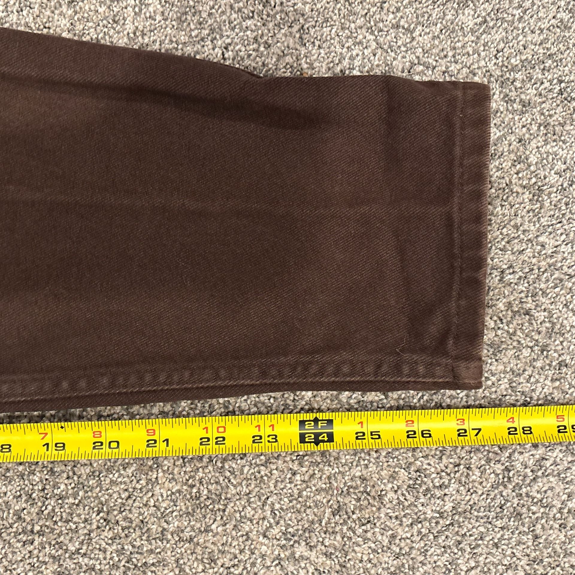 Fresno Western Brown Vintage High Waisted Mom Straight Leg jeans Size 10 P 8