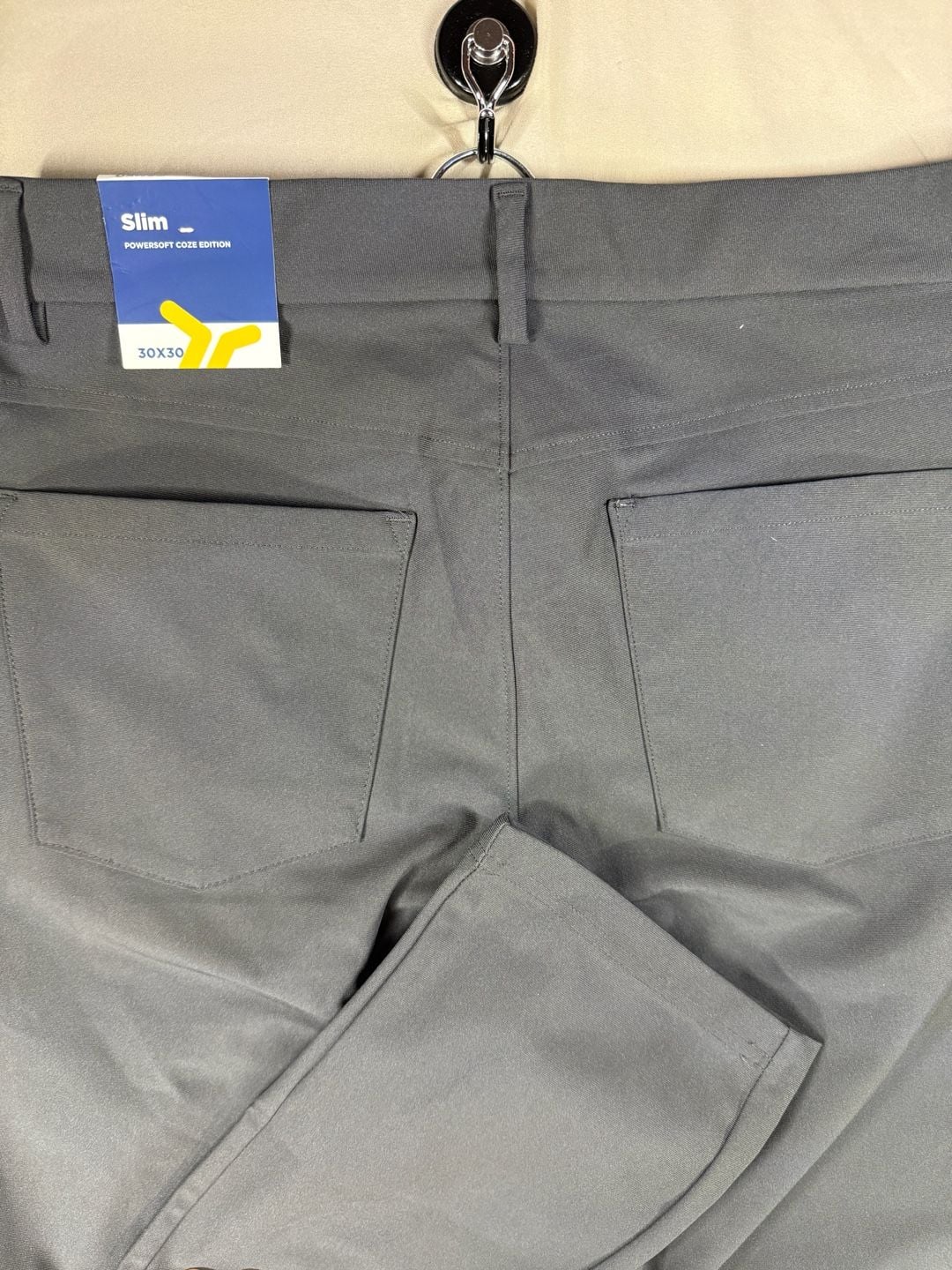 Old Navy Tech Hybrid Slim Pants 30x30 Gray Go-Dry Cool 4