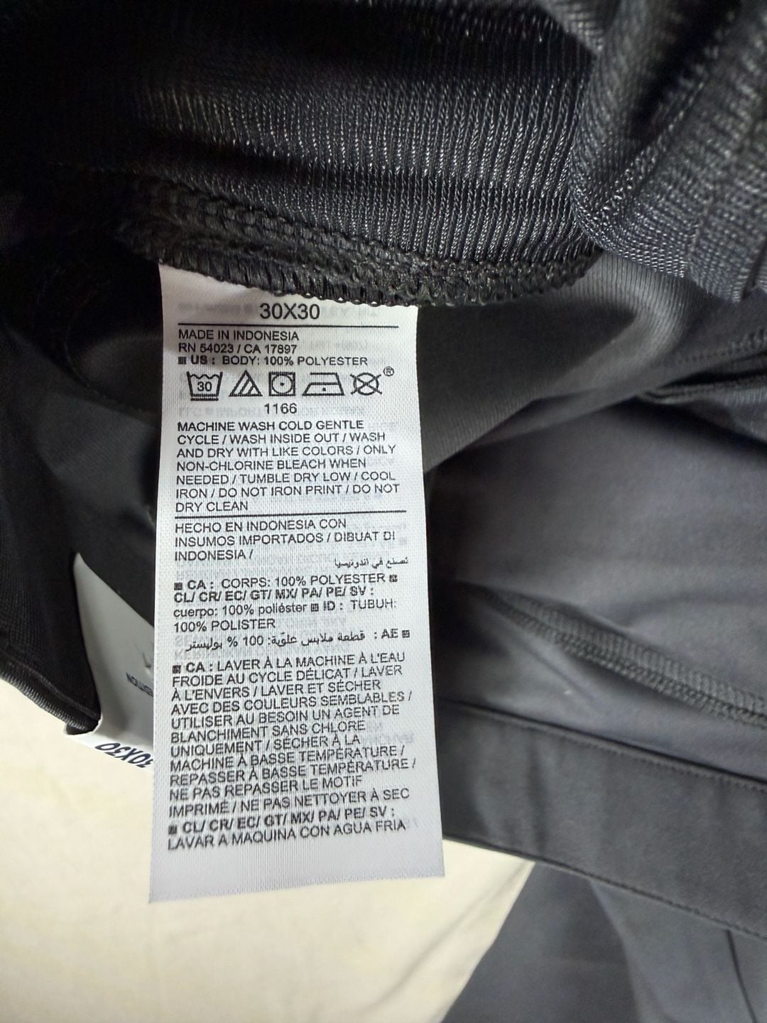 Old Navy Tech Hybrid Slim Pants 30x30 Gray Go-Dry Cool 5