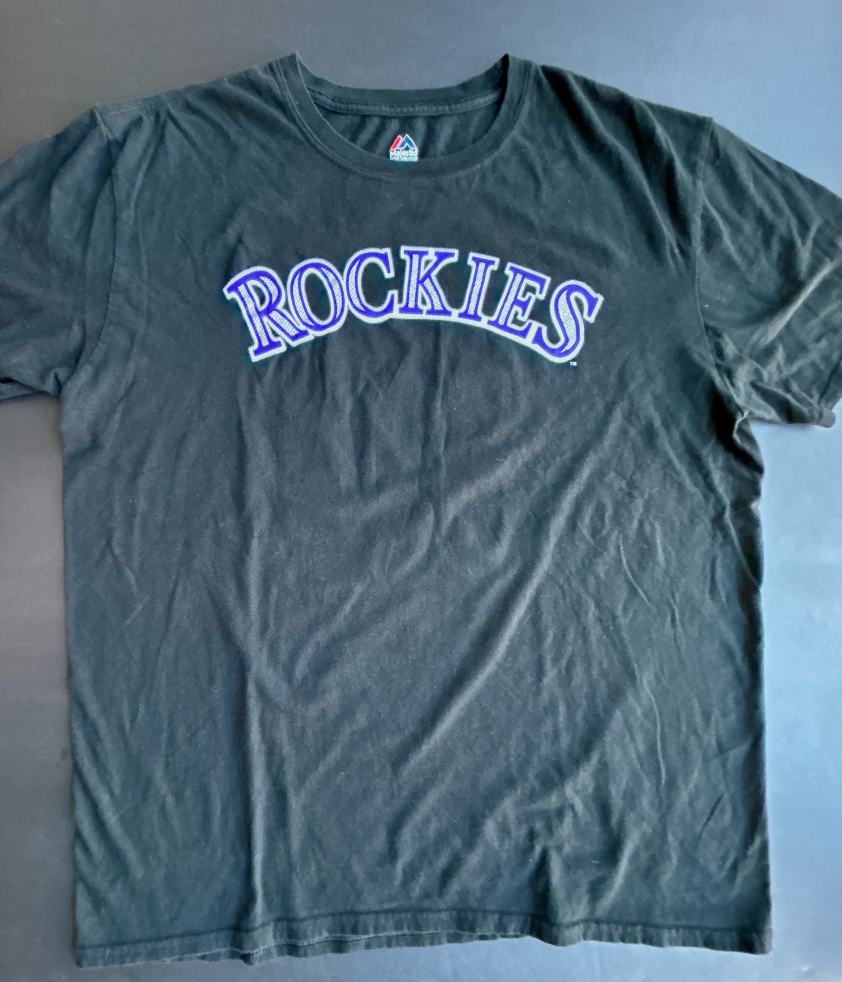 Majestic Colorado Rockies Blackmon 19 T-Shirt XL Black 3