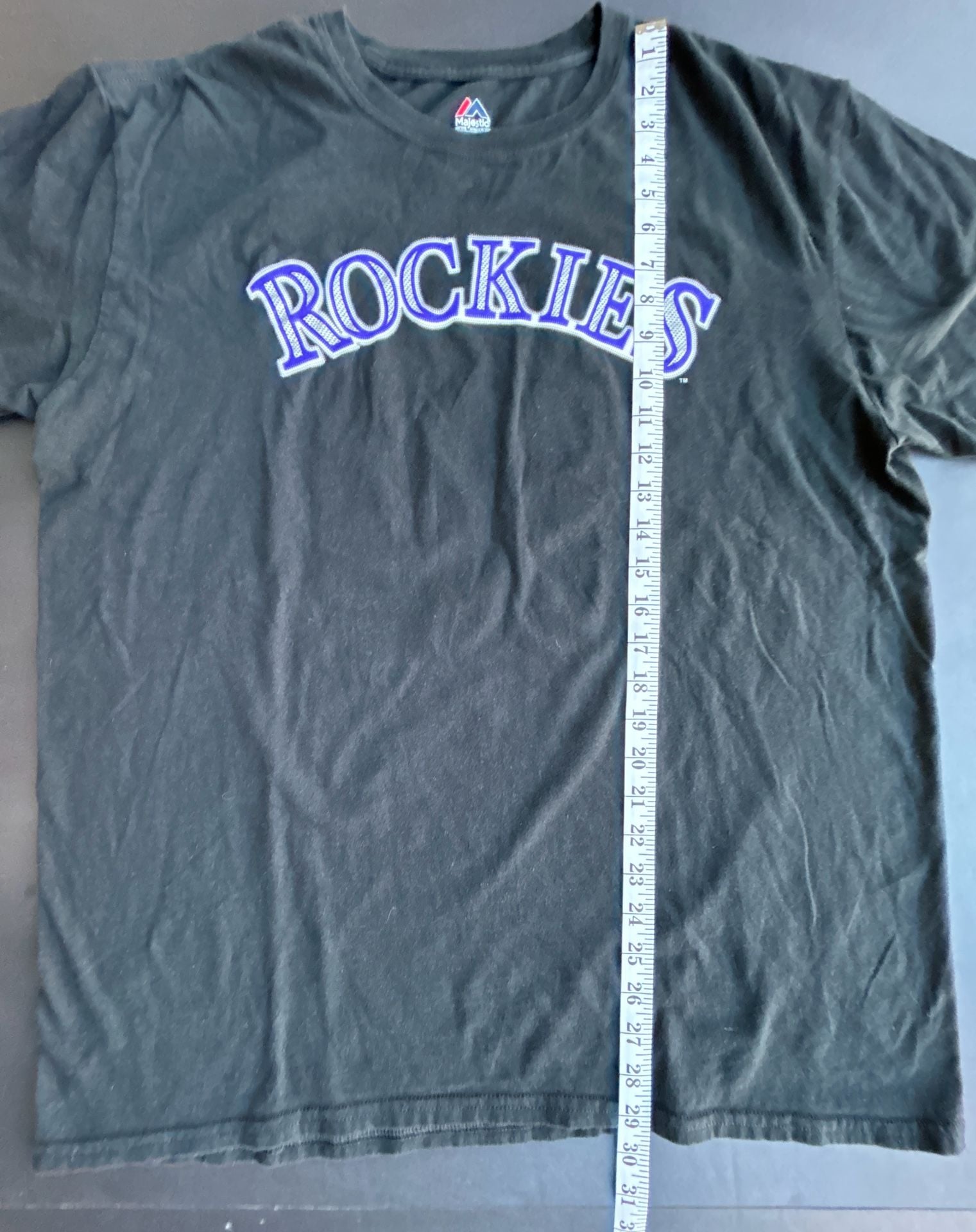 Majestic Colorado Rockies Blackmon 19 T-Shirt XL Black 7
