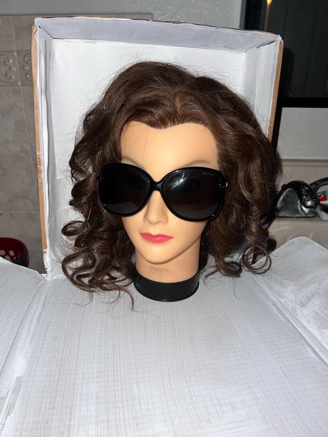 Tom Ford Oversized Black Sunglasses 7