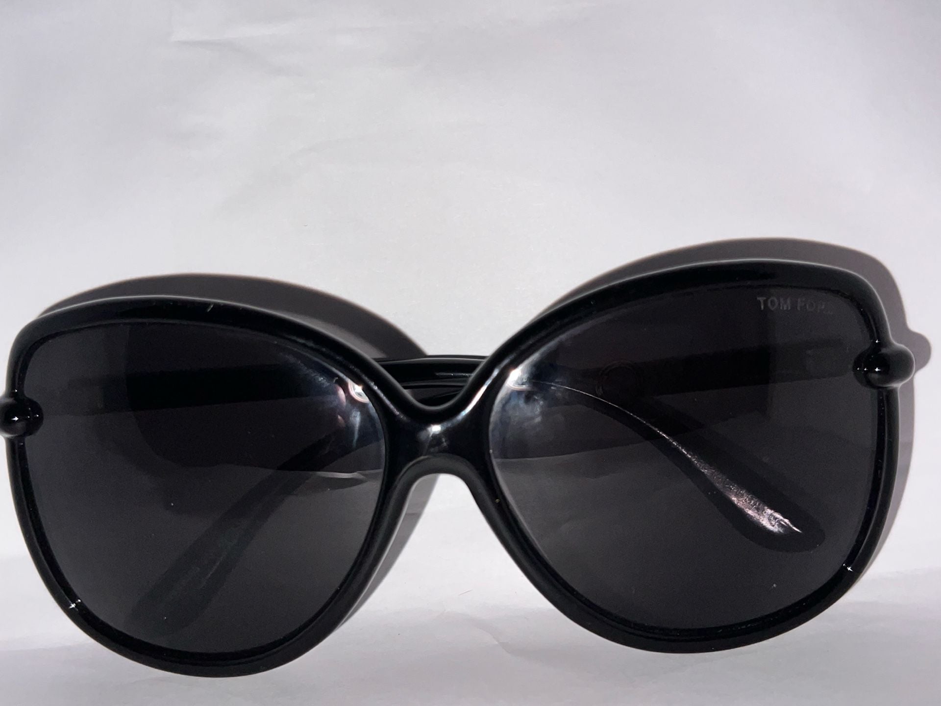 Tom Ford Oversized Black Sunglasses 2