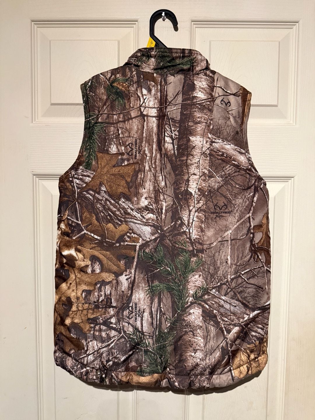 Carhartt Reversible Camo Puffer Vest Size M (10/12) Pink/Camo 3