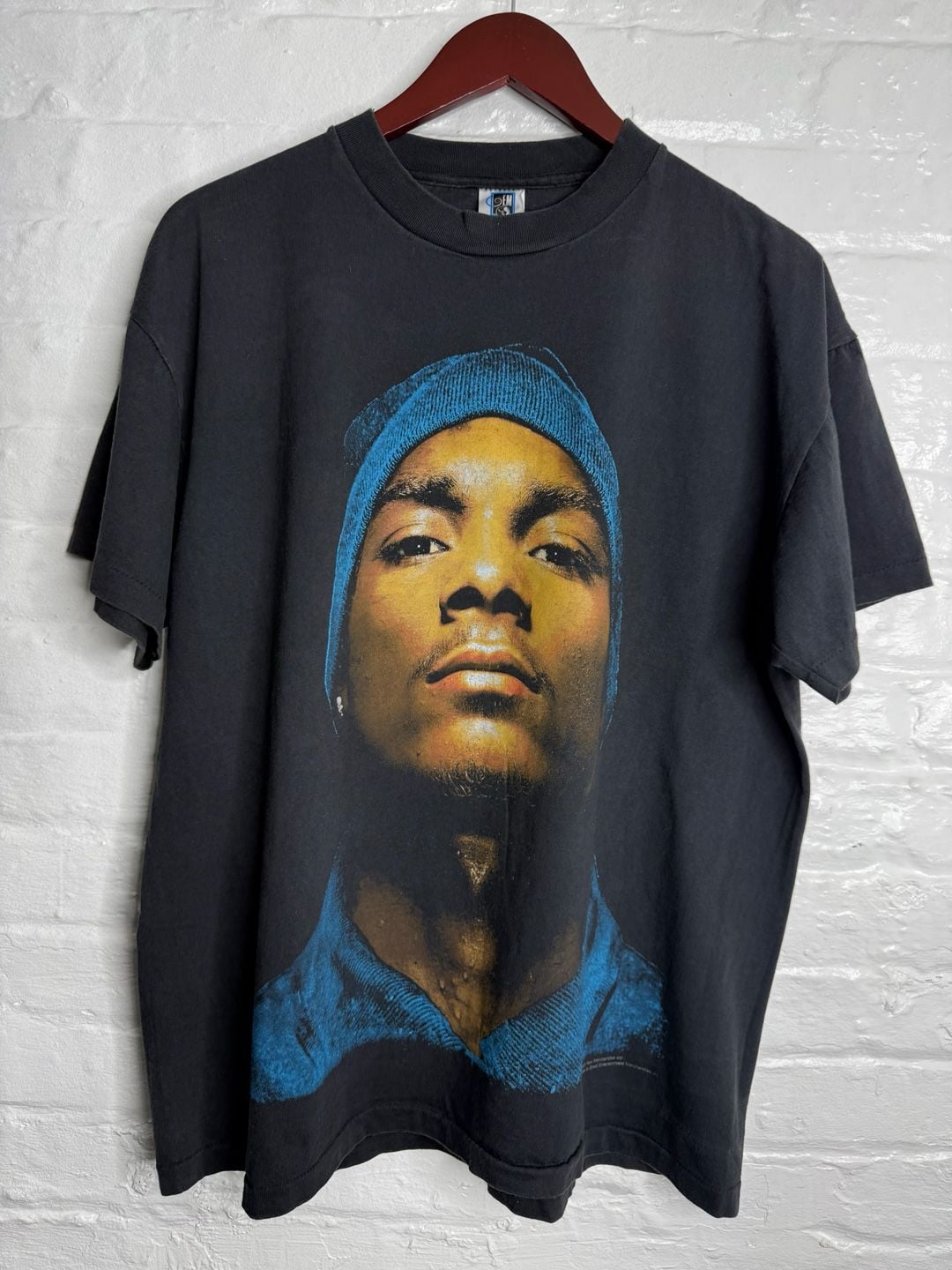 MODERN 1993 Snoop Dogg Death Row Records T-Shirt Size L Black 1