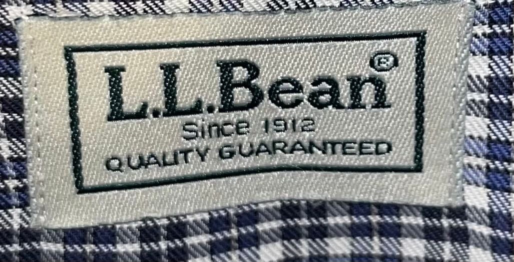 L.L. Bean Plaid Long Sleeve Button Down Shirt 4