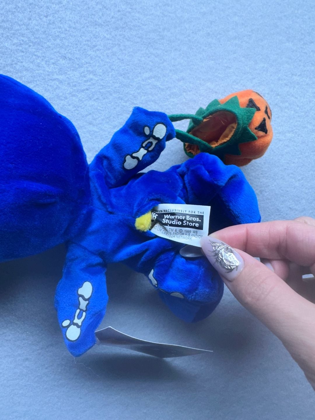 Tweety Bird Skeleton and Indian Bean Bag Plush Toys New With Tags 3