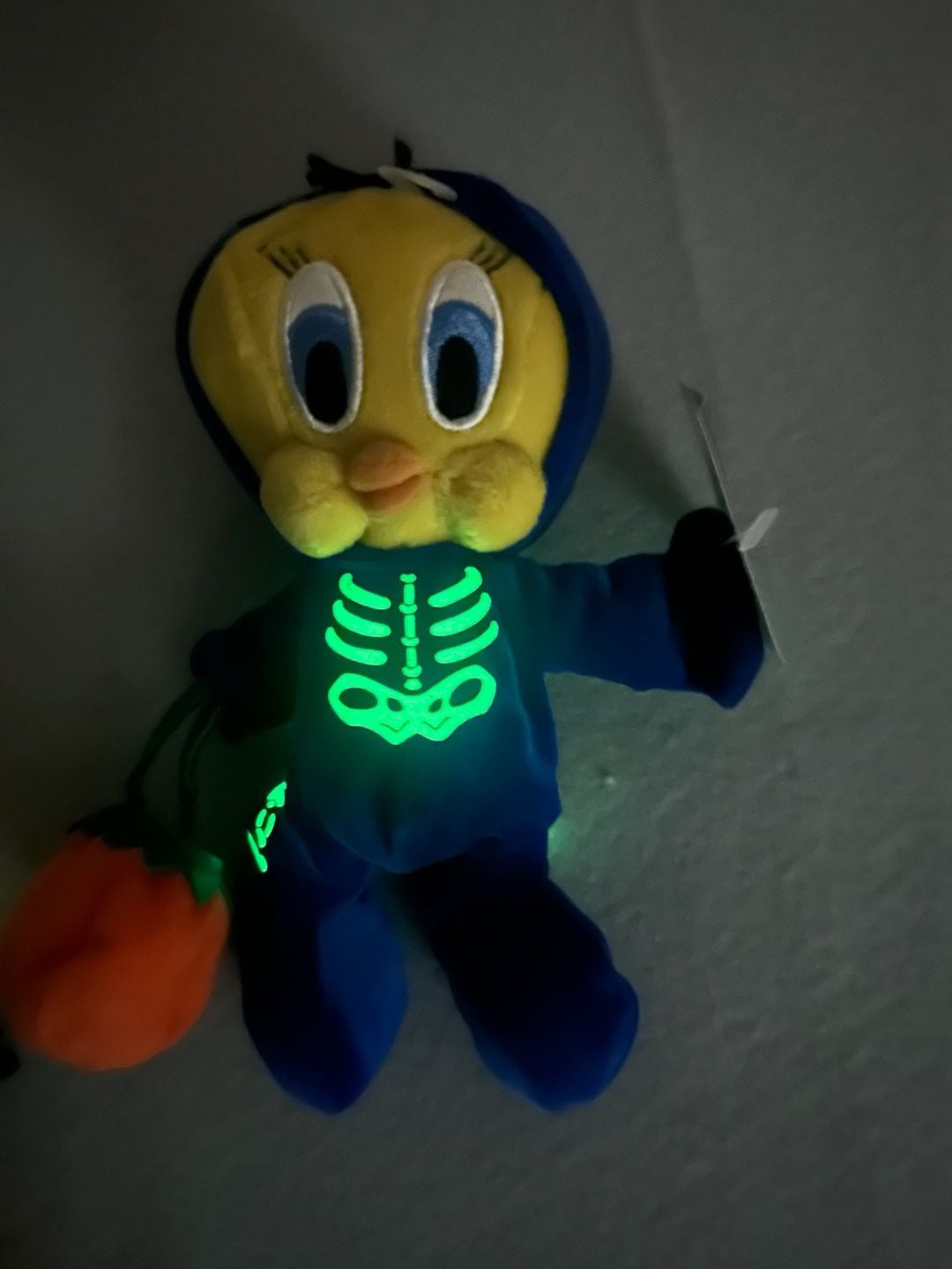 Tweety Bird Skeleton and Indian Bean Bag Plush Toys New With Tags 6